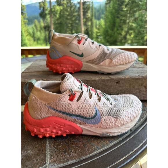 Nike Wildhorse 7 Trail Running Shoes Womens SZ 7 Multicolor Rugged React Sole - Picture 2 of 8